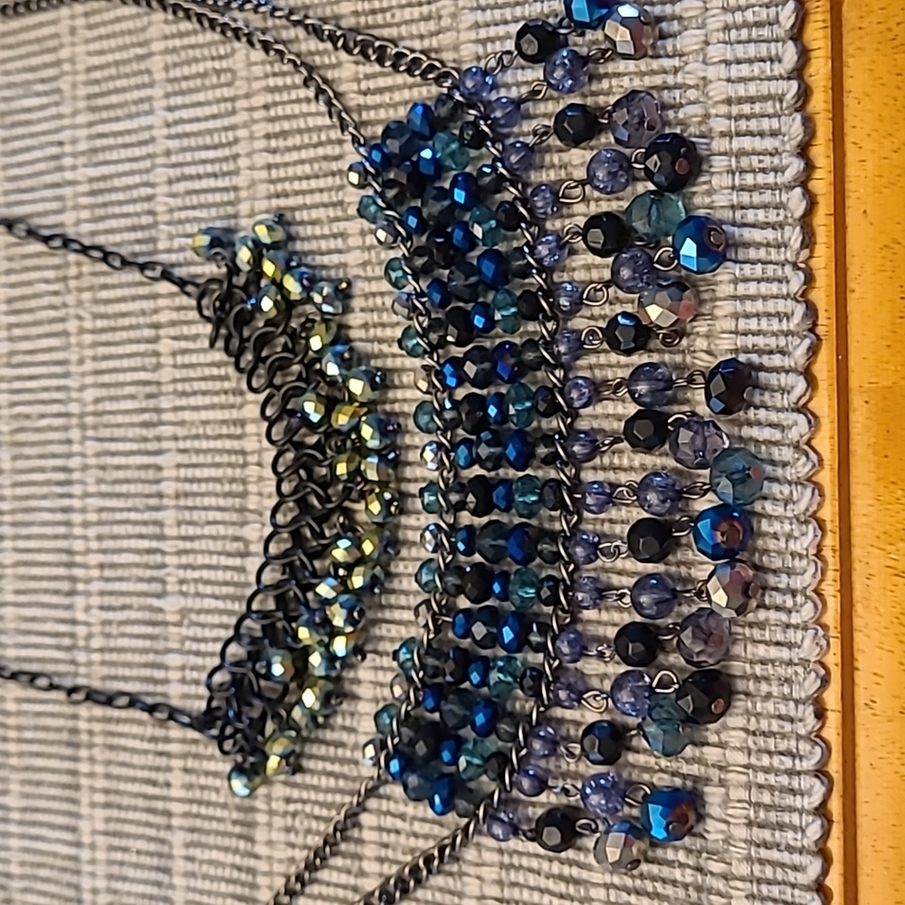 Bundle Two Statement Necklaces One Pair Matched E… - image 5